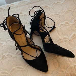 Black Tie Jessica Simpson Heels